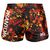 Fightshorts FUSION Splatter, Size: L, Colour: Rot
