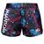 Fightshorts FUSION Splatter, Size: S, Colour: Blue