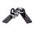 Floor-Ceiling Bracket, Colour: Schwarz