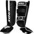 Shin Instep F6 Matte White-L, Size: L, Colour: Schwarz