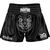 Muay Thai Shorts Sak Yant, Size: S, Colour: Schwarz