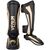 Venum Elite Standup Shin guards - Black/Gold, Colour: Gold, Size: XL