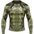 T-shirt de compression à manches longues - Hit 2.0, Taille: S, Couleur: Kaki