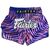 Muay Thai Shorts Fairtex Enchanted Jungle, Bekleidungsgrösse: 2XL, Farbe: Violett
