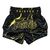 Muay Thai Shorts Fairtex Black Marble, Size: S, Colour: Schwarz