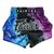 Short de Muay Thai Fairtex Tech House, Taille: XL, Couleur: Bleu