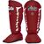 Shin guards Fairtex SP7 Twister Detachable, Size: M, Colour: Rot