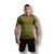 Stretch T-shirt, Size: M, Colour: Khaki