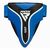 Coquille Aura Plus T-17, Taille: M, Couleur: Bleu