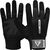 Gym Weight Lifting Gloves W1 Full Black, Size: S, Colour: Schwarz