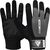 Gym Weight Lifting Gloves W1 Full Gray, Colour: Grey, Size: M