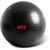 UFC Fitball - 75cm, Bekleidungsgrösse: 75 cm, Farbe: Schwarz