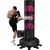 Freistehender Boxsack Ziel + Boxhandschuhe, Farbe: Pink, Länge: 1.8m