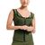 RDX Women's Sweat Jacket For Weight Loss, Size: M, Colour: Khaki