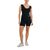 Short de Sudation Femme, Taille: L, Couleur: Noir