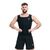 Herren-Schwitzjacke zum Abnehmen, Bekleidungsgrösse: XL, Farbe: Schwarz