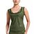 RDX Women's Sweat Jacket For Weight Loss, Size: M, Colour: Khaki