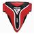 Coquille Aura Plus T-17, Taille: L, Couleur: Rouge