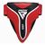 Coquille Aura Plus T-17, Taille: M, Couleur: Rouge