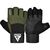 Gants de musculation W3 avec rembourrage EVA, Taille: L, Couleur: Kaki