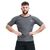 Sweat T-Shirt Men For Weight Loss, Size: M, Colour: Grey