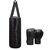 Junior Boxing Set - Punch Bag 60 cm + Boxing Gloves 6 oz, Colour: Schwarz, Additional Weight: 8 kg, Length: 0.6m