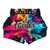 Short de Muay Thai Fairtex Funky Soul, Taille: S, Couleur: Noir