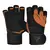 Gym Glove Micro Gray/Black Plus-XL, Size: S, Colour: Braun