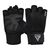 Fitness-Handschuhe W1 – Halbfinger, Bekleidungsgrösse: S, Farbe: Schwarz