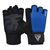 Fitness-Handschuhe W1 – Halbfinger, Bekleidungsgrösse: S, Farbe: Blau