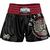 Short de Muay Thai Tiger Unit, Taille: M, Couleur: Noir