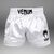 Venum Classic Muay Thai Shorts - White/Black, Size: S, Colour: Weiss