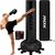 Free Standing Punch Bag F6+ Bag Mitts, Colour: Schwarz, Length: 1.8m