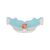 Shock Doctor Gel Max Power Mouthguard Trans Blue Adult, Size: One Size, Colour: Bleu Neon