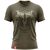 T-Shirt Sak Yant Tigers, Size: S, Colour: Khaki