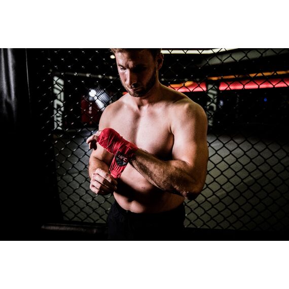 UFC Contender Hand Wraps, Colour: Rot, 2 image