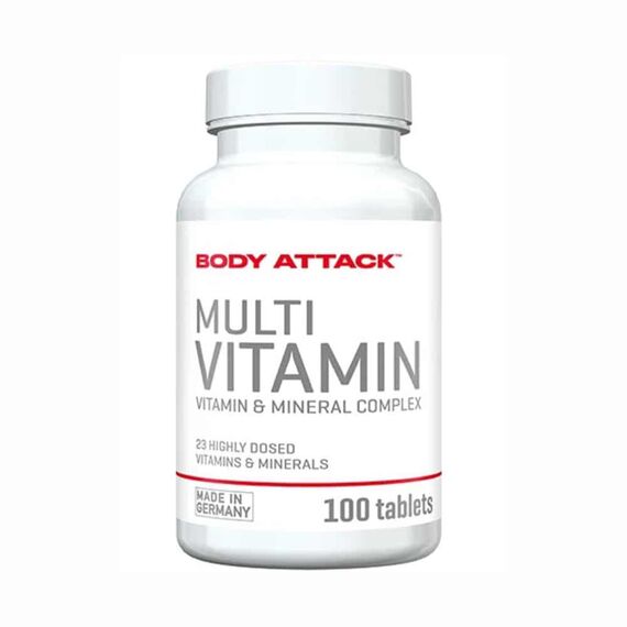 Multivitamin 100tabs Body Attack