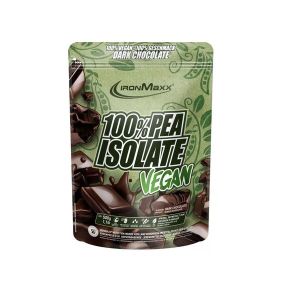 100% PEA Isolate Vegan 500g IronMaxx | Chocolate
