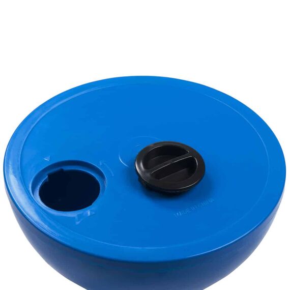 Socle plot lesté pour jalons Ø 25mm | Bleu, 3 image
