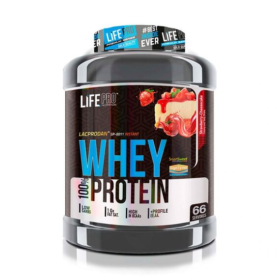 Whey 2kg Life Pro | Strawberry Cheesecake