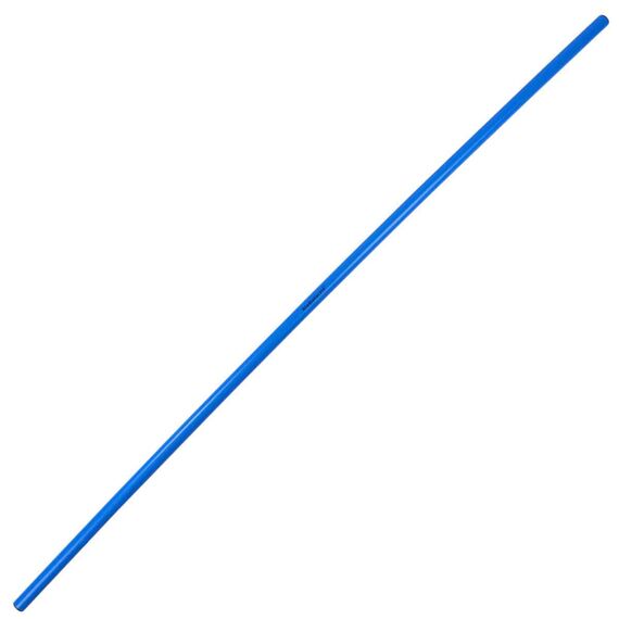 Jalon de gymnastique en plastique Ø 25mm | Bleu 150 CM