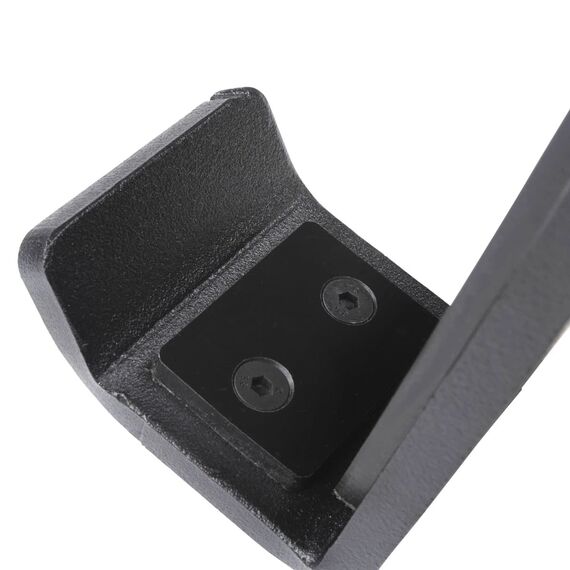 J-Hooks" steel bar supports for rack (set of 2) | 2.5 CM, 2 image