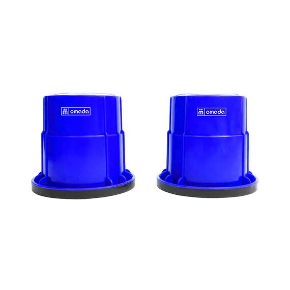 Sabots / échasses gobelets antidérapants enfants (lot de 2) | Bleu