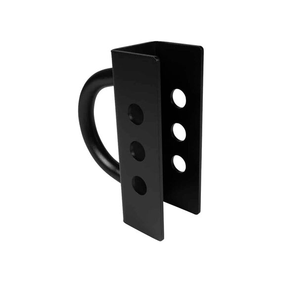 Rope hook and battle rope attachment for rig or rack, 4 image