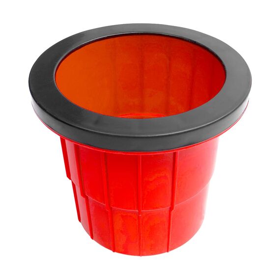 Sabots / Stelzen rutschfeste Becher Kinder (Satz von 2) | Rot, 3 image
