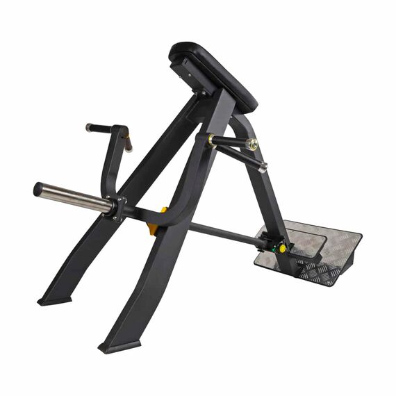 Station rowing t-bar row machine en acier à charge libre Titan, 5 image