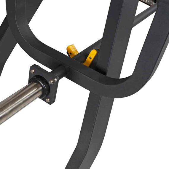 Station rowing t-bar row machine en acier à charge libre Titan, 3 image