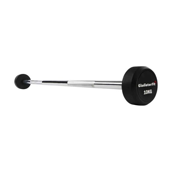 Long Rubber Dumbbell | 10 KG