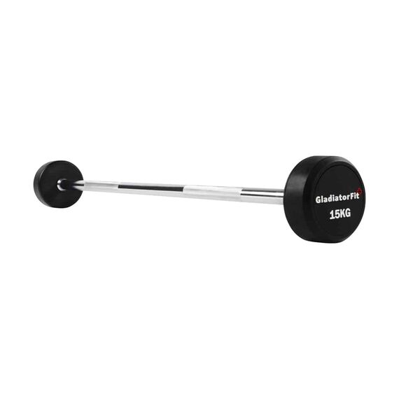 Long Rubber Dumbbell | 15 KG