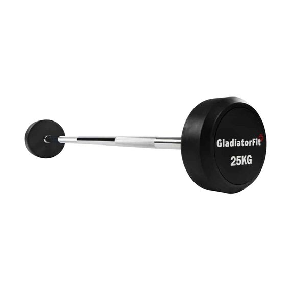 Haltère Long Caoutchouc | 25 KG